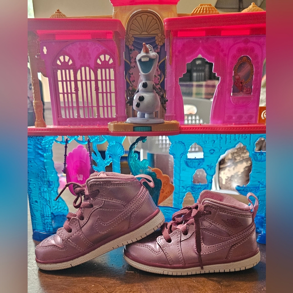 Toddler 7c Pink Jordan Sneakers
